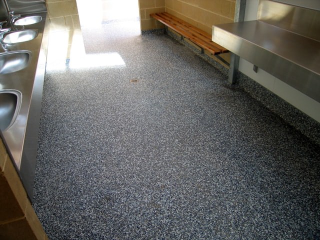Vinyl Flake Flooring 09